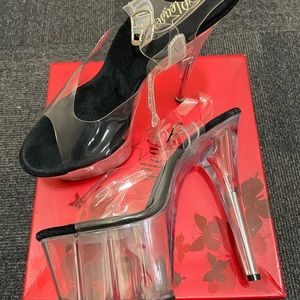 Size 11 Womens Pleaser Heels. Brand New.
